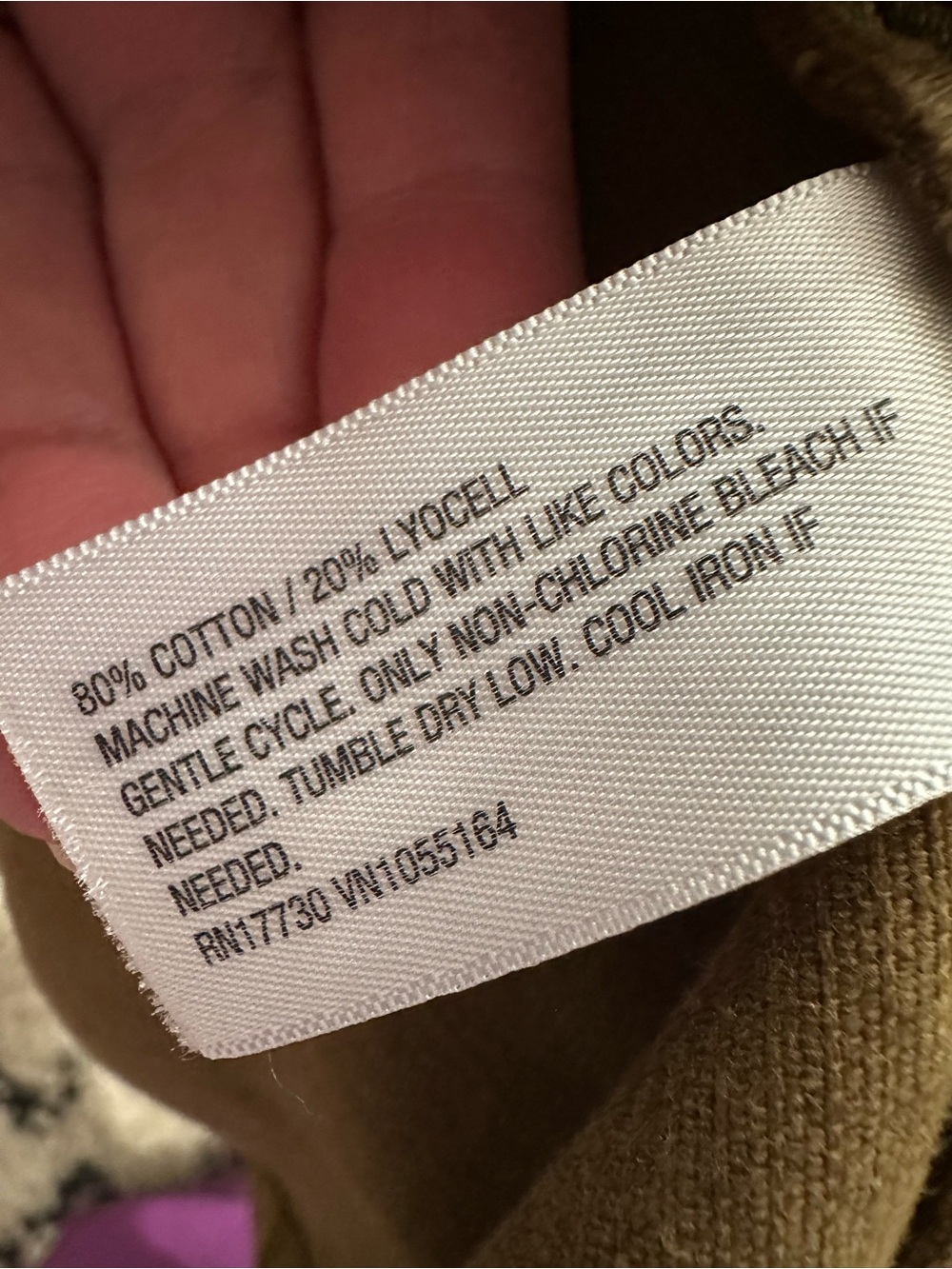 Universal Thread Olive Brown Corduroy Shirtdress - Picture 6 of 8